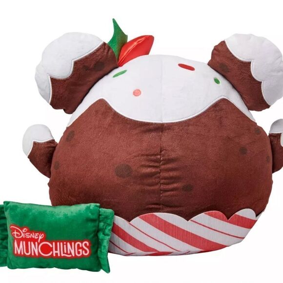 Disney Munchlings Minnie Mouse Toffee Pudding Plush Season's Sweetings NWT - Picture 3 of 11